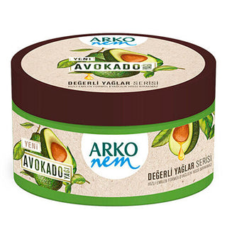 Arko Avocado Moisturizing Cream 8.45oz - Rich in Vitamin E | Skincare
