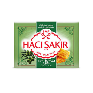 Hacı Şakir Soap Bulk Set - Olive Oil & Honey 4 x 5.3 oz | Traditional Turkish