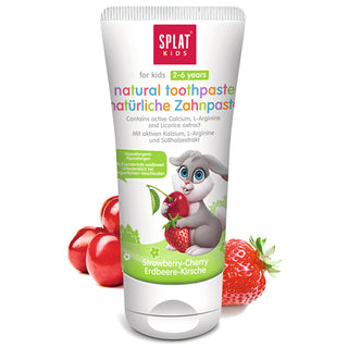 Splat Strawberry & Cherry Kids Toothpaste 50ml - Natural Formula