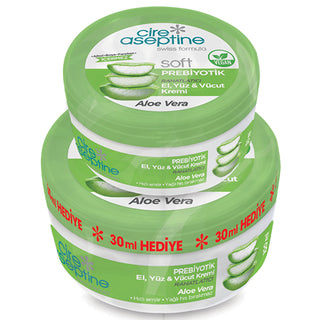 Cire Aseptine Soft Prebiotic Aloe Vera Cream 100ml - Soothing Formula