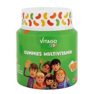 Vitago Kids Multivitamin Gummies 60 Count - Chewable Fruit Flavors | Triawell