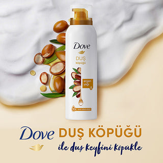 Dove Foam Shower Gel Argan Oil 10X Creamier Formula - 200ml