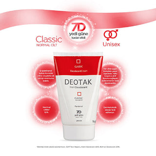 Deotak Deodorant Cream Classic