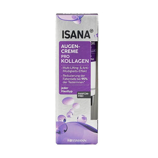 Isana Collagen Energy Eye Cream 15ml - Reduces Wrinkles | Vegan