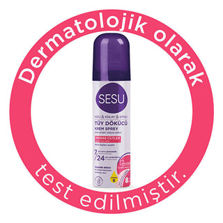 Sesu Hair Removal Foam for Sensitive Skin 150ml | Quick & Easy