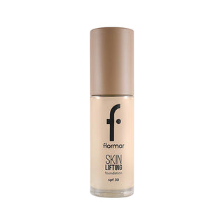 lifting foundation product image, flormar lifting foundation swatch, flormar lifting foundation application Flormar Lifting Foundation 030 Soft Ivory - Anti-Aging Formula for Women | 1.01 fl. oz. Flormar Lifting Foundation - Soft Ivory SPF 30 flormar, lifting-foundation, anti-aging, foundation, makeup, sp30, women, makeup-users, cream-texture, ai-generated