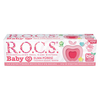 ROCS Baby 0-3 Years Toothpaste 35 ml / Apple Puree