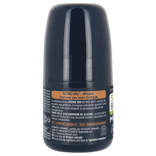 so bio cedar deodorant roll on for men, natural cedar deodorant 50ml by so bio SO’BİO Cedar Men's Deodorant Roll-On - 24 Hour Odor Protection | 50ml SO’BİO Cedar Men's Deodorant Roll-On 50ml sobiodeodorant, cedar-scented, organic-deodorant, mens-grooming, body-care, alcohol-free, long-lasting, roll-on-deodorant, natural-ingredients, ai-generated