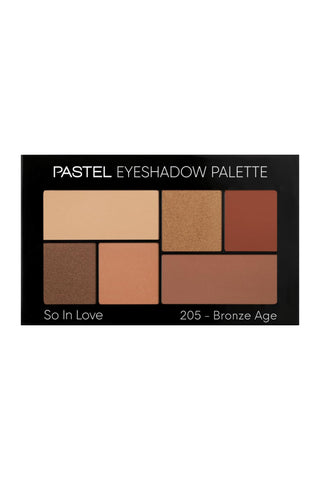 Pastel Eyeshadow Palette So In Love Bronze Age Color No 205