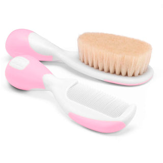 Chicco Brush and Comb Set Pink 0 Month+
