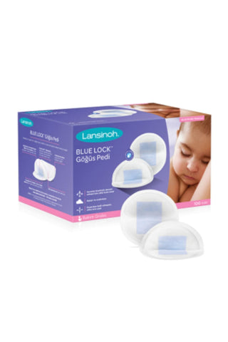 Lansinoh Blue Lock Chest Pad 100 Pieces