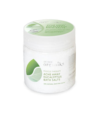 Dead Sea Spa Magik Organiks Ache Away Eucalyptus Bath Salts 550g