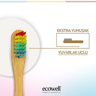 ecowell bamboo kids toothbrush image 1, ecowell bamboo kids toothbrush image 2 Ecowell Bamboo Kids Toothbrush - Soft Bristles | Ergonomic Design Ecowell Bamboo Kids Toothbrush - Soft Bristles ecowell, bamboo-kids-toothbrush, soft-bristles, eco-friendly, natural, vegan, children, oral-care, hypoallergenic, ai-generated