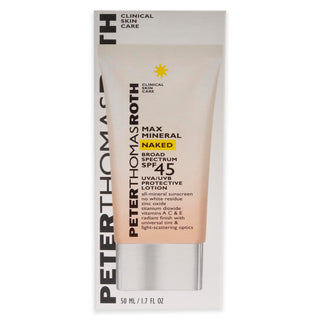 Peter Thomas Roth Max Mineral Naked SPF45 Lotion 50ml