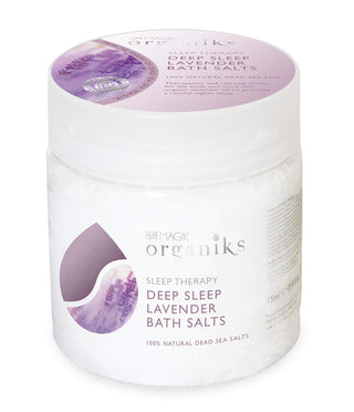 Dead Sea Spa Magik Organiks Deep Sleep Lavender Bath Salts 550g