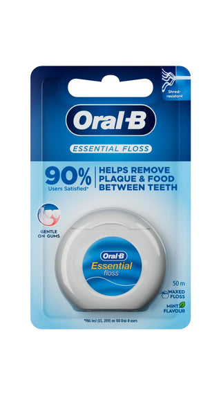 Oral-B Essential Floss Mint Floss That Gives a Feeling of Freshness and Cleanliness 50m