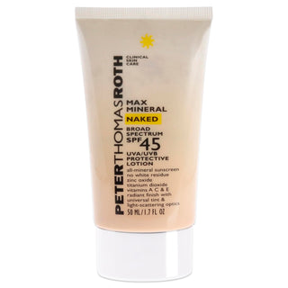 Peter Thomas Roth Max Mineral Naked SPF45 Lotion 50ml