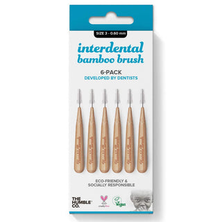 Humble Brush Bamboo Interface Brush 0.60mm 6 Pieces Size 3