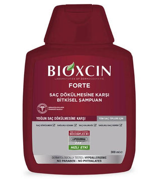 Bioxcin Forte shampoo 3x300ml intensive hair loss shampoo for all hair types