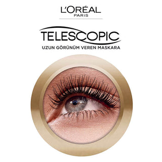 2 x L'Oreal Paris Telescopic High Precision Flexible 8ml Mascara - Black