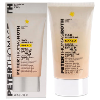 Peter Thomas Roth Max Mineral Naked SPF45 Lotion 50ml