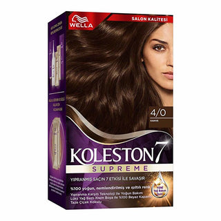 Koleston Wella Supreme Hair Color 4/0 Brown - Luminous Formula | 100% Coverage