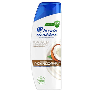 head and shoulders coconut oil shampoo bottle, head and shoulders anti-dandruff shampoo with coconut oil Head & Shoulders Coconut Oil Deeply Moisturizing Anti-Dandruff Shampoo - Gentle Care for Healthy Hair | 11.2 fl oz Head & Shoulders Coconut Oil Shampoo | Anti-Dandruff Formula head-and-shoulders, coconut-oil, anti-dandruff, moisturizing-shampoo, hair-care, scalp-care, dandruff-relief, hydration, hair-nourishment, ai-generated