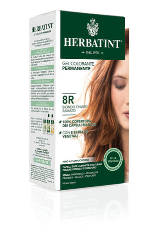 Herbatint Hair Dye 8R Blond Clair Cuivre - Light Copper Blonde