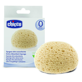 Chicco Extra Absorbent Soft Bath Sponge 0 Month+