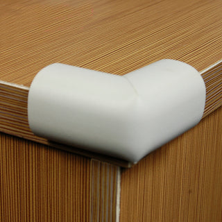 Baby Corner Guard Rubber Jumbo 4-Pack - Cream | Safety Corner Protectors
