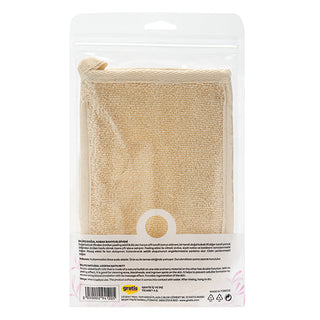 Natural Sponge Bath Glove - Exfoliating Scrub | Eklips