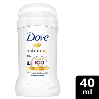 Dove Invisible Dry Antiperspirant Women's Stick 1.35oz - 48 Hour Protection | No Stains