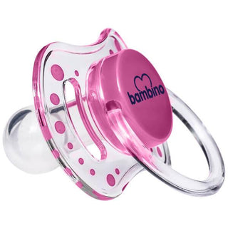 bambino silicone cherry nipple pacifier pink, bambino pacifier for infants 18 months and older Bambino Silicone Cherry Nipple Pacifier - Pink | 18+ Months Bambino Silicone Cherry Nipple Pacifier - Pink bambino, silicone-pacifier, cherry-nipple, infant-products, baby-soothing, pacifiers, parenting, baby-essentials, baby-care, ai-generated