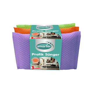 smarter-multi-sponge-set, smarter-sponge-cleaning-effectiveness Smarter Multi-Sponge Set - For Effective Cleaning | 3-Pack Smarter Multi-Sponge Set - Easy Cleaning Sponges smarter, cleaning-sponge, sponge-set, household-cleaning, kitchen-sponge, eco-friendly-cleaning, versatile-cleaning, easy-sudsing, multi-pack-sponge, ai-generated