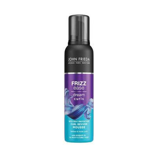 john frieda frizz ease dream curls mousse bottle, application of john frieda mousse on wavy hair, john frieda hair product for curls and waves John Frieda Frizz Ease Dream Curls Mousse - 200ml | For Wavy & Curly Hair John Frieda Dream Curls Mousse 200ml frizz-ease, dream-curls, hair-mousse, wavvy-hair, curly-hair, hair-care, john-frieda, shiny-hair, frizz-control, ai-generated