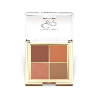golden rose quattro eyeshadow palette red brick front view, golden rose quattro eyeshadow palette red brick swatches Golden Rose Quattro Eyeshadow Palette - Red Brick | No:05 Golden Rose Quattro Eyeshadow Palette - Red Brick golden-rose, eyeshadow-palette, quattro-eyeshadow, red-brick, makeup, cosmetics, beauty, makeup-enthusiasts, women, ai-generated