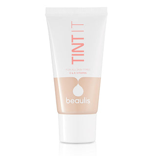 beaulis tint it foundation in light porcelain, medium coverage foundation for all skin types, beauitis foundation applying with brush Beaulis Tint It Foundation - Medium Coverage, Light Porcelain for All Skin Types Beaulis Tint It Foundation Light Porcelain - Medium Coverage beaulis, foundation, medium-coverage, light-porcelain, makeup, cosmetic, skin-care, vegan, cruelty-free, ai-generated