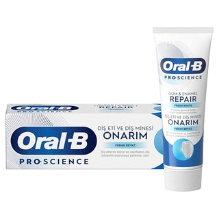 oral-b pro-science toothpaste for sensitive teeth 75 ml, toothpaste tube with repairing formula for gum health Oral-B Pro-Science Toothpaste - Repairing Formula for Sensitive Teeth and Gum Health | 75 ml Oral-B Pro-Science Toothpaste for Sensitive Teeth 75 ml oral-b, sensitive-teeth-toothpaste, gum-health, daily-use, enamel-repair, toothpaste, oral-care, ai-generated, dental-care, health-and-beauty