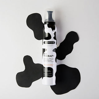 morfose milk therapy hair mousse 200ml bottle, application of morfose hair mousse on hair, texture of morfose milk therapy hair mousse Morfose Milk Therapy Hair Mousse - Nourishing Repair for Damaged Hair | 200 ml Morfose Milk Therapy Hair Mousse - Intensive Care 200ml morfose, hair-mousse, hair-care, intensive-treatment, damaged-hair, milk-therapy, hair-repair, aqua-purified, amino-acids, ai-generated