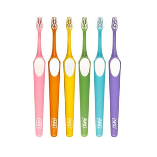 tepe supreme compact toothbrush soft, dual bristle design toothbrush, angled head toothbrush TePe Supreme Compact Toothbrush - Soft TePe Supreme Compact Toothbrush - Soft toothbrush, oral-care, personal-hygiene, tepe, compact-brush, soft-bristles, adult-toothbrush, dentistry, ai-generated, dual-bristle