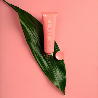 Pink Ginger Revitalizing Cleanser 150 ml, Gentle purifying gel for all skin types, Pink Ginger facial cleanser in a clear bottle Pink Ginger Revitalizing and Purifying Facial Cleanser - Gentle Gel for All Skin Types | 150 ml Pink Ginger Revitalizing Cleanser - Gentle Purifying Gel 150ml pink-ginger, facial-cleanser, purifying-gel, revitalizing-skincare, gentle-cleanser, salicylic-acid, witch-hazel, ginger-oil, skincare, ai-generated