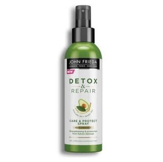 john fried hair spray bottle, john fried hair spray on hair John Frieda Detox Strengthening and Protective Hair Spray | 200 ml John Frieda Detox Strengthening Spray - 200 ml john-frieda, hair-spray, strengthening-spray, detox-hair-care, hair-protection, moisturizing-spray, green-tea, avocado-oil, ai-generated, hair-styling