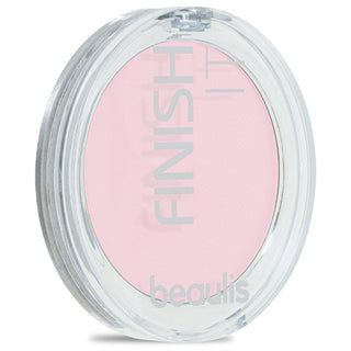 beauis finish it translucent setting powder packaging, beauis finish it translucent powder application, close-up of beaulis translucent setting powder Beaulis Finish It Translucent Setting Powder - Smooth Finish for Makeup Enthusiasts | 0.35 oz Beaulis Finish It Translucent Setting Powder beauis, translucent-setting-powder, makeup, beauty, flawless-finish, shin-control, soft-focus, makeup-enthusiasts, ai-generated, long-lasting-makeup