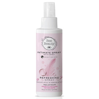 bee beauty intimate spray 155 ml image 1, bee beauty intimate spray 155 ml bottle Bee Beauty Intimate Spray - Gentle Care for Sensitive Skin | 5.29 fl. oz. Bee Beauty Intimate Spray 155 ml | Refreshing Care bee-beauty, intimate-spray, sensitive-skin, feminine-care, personal-hygiene, body-care, green-tea, dermatologically-tested, freshness-spray, ai-generated