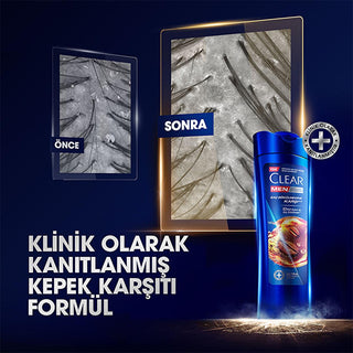 clear men anti hair fall shampoo 350ml, clear men anti dandruff shampoo 180ml, clear men shampoo bottle Clear Men Shampoo - Effective Against Dandruff and Hair Loss | 350 ml + 180 ml Clear Men Shampoo - Anti Hair Fall & Dandruff Control clear, men-shampoo, anti-hair-fall, anti-dandruff, hair-care, men-hair-products, scalp-care, niacinamide, coffee-extract, ai-generated