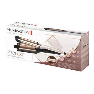 remington proluxe 4-in-1 hair curler, adjustable heat settings for hair styling, remington hair curler features Remington Proluxe 4-in-1 Hair Curler CI91AW E51 - Adjustable Heat Settings for Fashion Enthusiasts | 4 Unique Styles Remington Proluxe 4-in-1 Hair Styler remington, hair-styler, 4-in-1, curling, fashion, hair-professionals, optiheat-technology, adjustable-heat, salon-quality, ai-generated