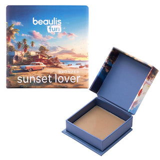 beauliscosmetics-fun-sunset-lover-bronzer-102-desert-sun, beauilis-sunset-lover-bronzer-on-skin, beauliscosmetics-bronzer-with-applicator Beaulis Fun Sunset Lover Toz Bronzer 102 Desert Sun - Natural Glow for All Skin Tones | 0.35 oz Beaulis Sunset Lover Bronzer 102 Desert Sun beauliscosmetics, bronzer, sunset-lover, makeup, beauty, cosmetics, natural-glow, for-all-skin-tones, ai-generated, 102-desert-sun