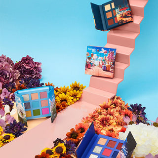 beaulise fun flowerfall palette front view, beaulise fun crystal bloom palette swatches Beaulis Fun Flowerfall Eye Shadow Palette - 9 Colors | Crystal Bloom Beaulis Fun Flowerfall Eye Shadow Palette | 9 Colors beaulise-fun, flowerfall-palette, eye-shadow, makeup-enthusiasts, beauty-lovers, colorful-makeup, cosmetic-palette, crystal-bloom, vibrant-colors, ai-generated
