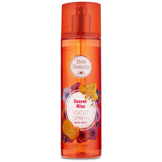 bee beauty secret kiss body spray 200 ml, refreshing fragrance body spray for women Bee Beauty Secret Kiss Body Spray - Refreshing Citrus & Floral Notes | 6.76 fl oz Bee Beauty Secret Kiss Body Spray - Refreshing Fragrance bee-beauty, body-spray, women-fragrance, refreshing-spray, citrus-floral, beauty-product, aromatherapy, luxury-body-spray, ai-generated, 6.76-fl-oz