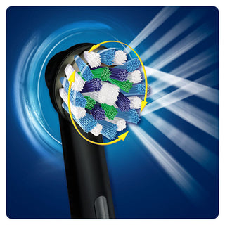 Oral-B Crossaction Black Edition Replacement Brush Heads 2 Pieces